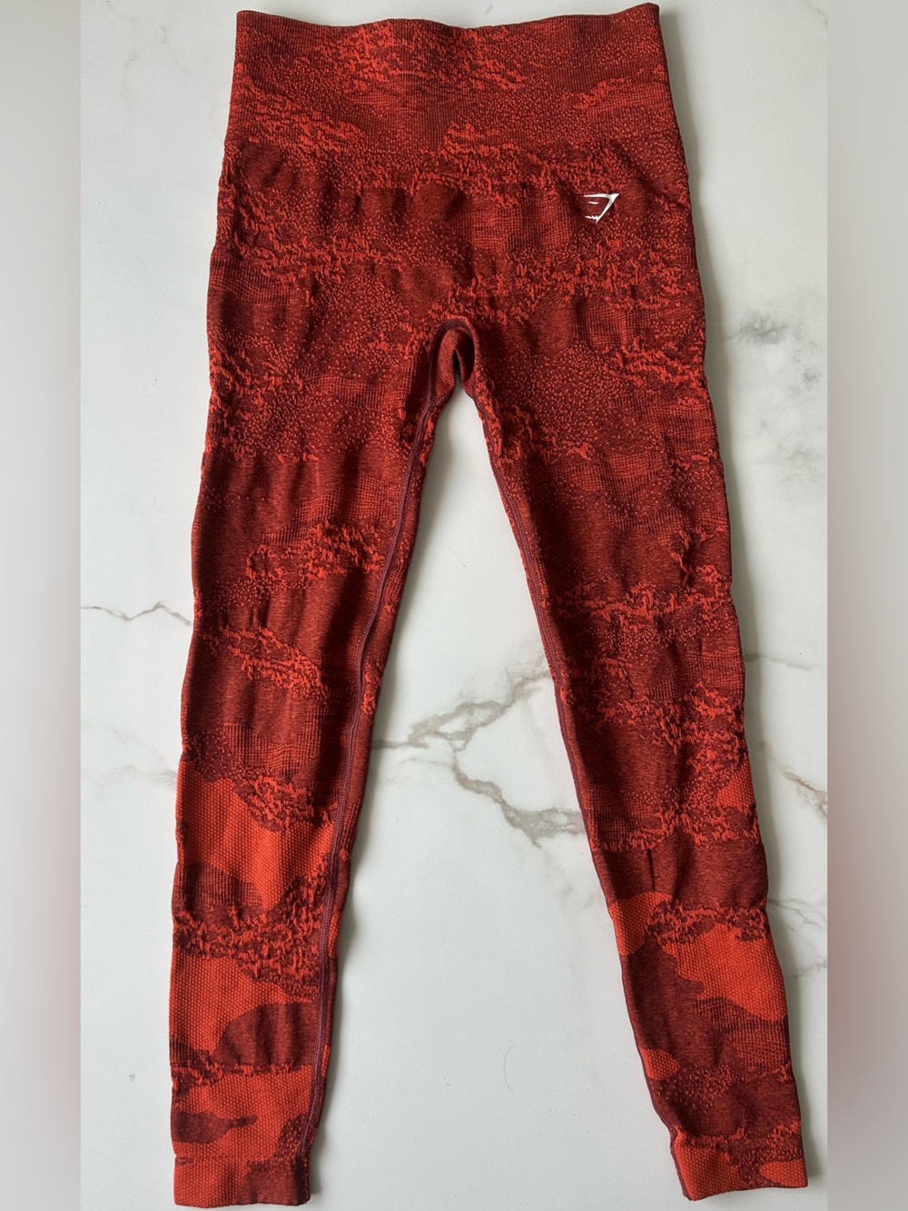 Gymshark Adapt Camo Leggings Orange